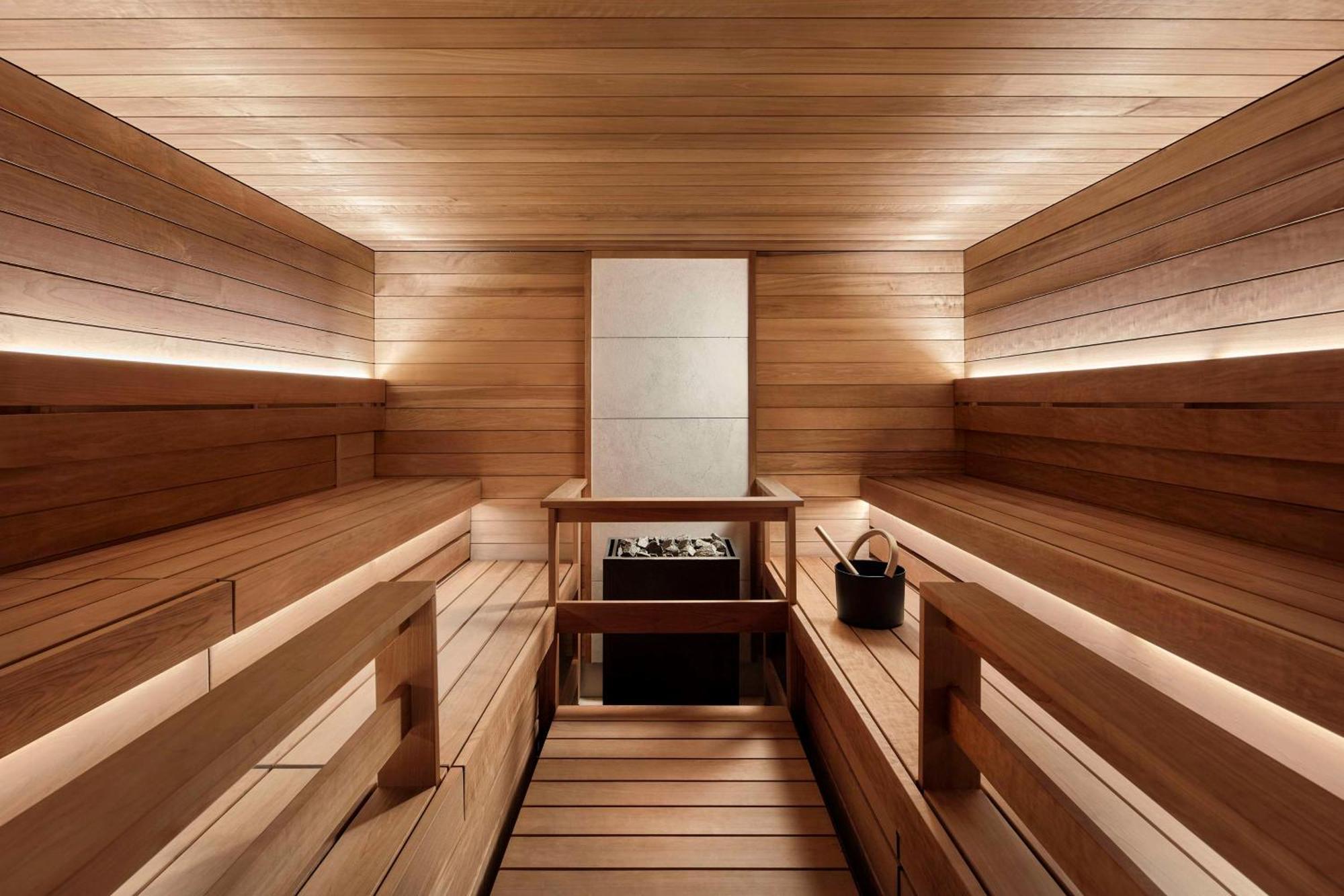 Nh Collection Helsinki Grand Hansa 외부 사진 A modern Finnish sauna